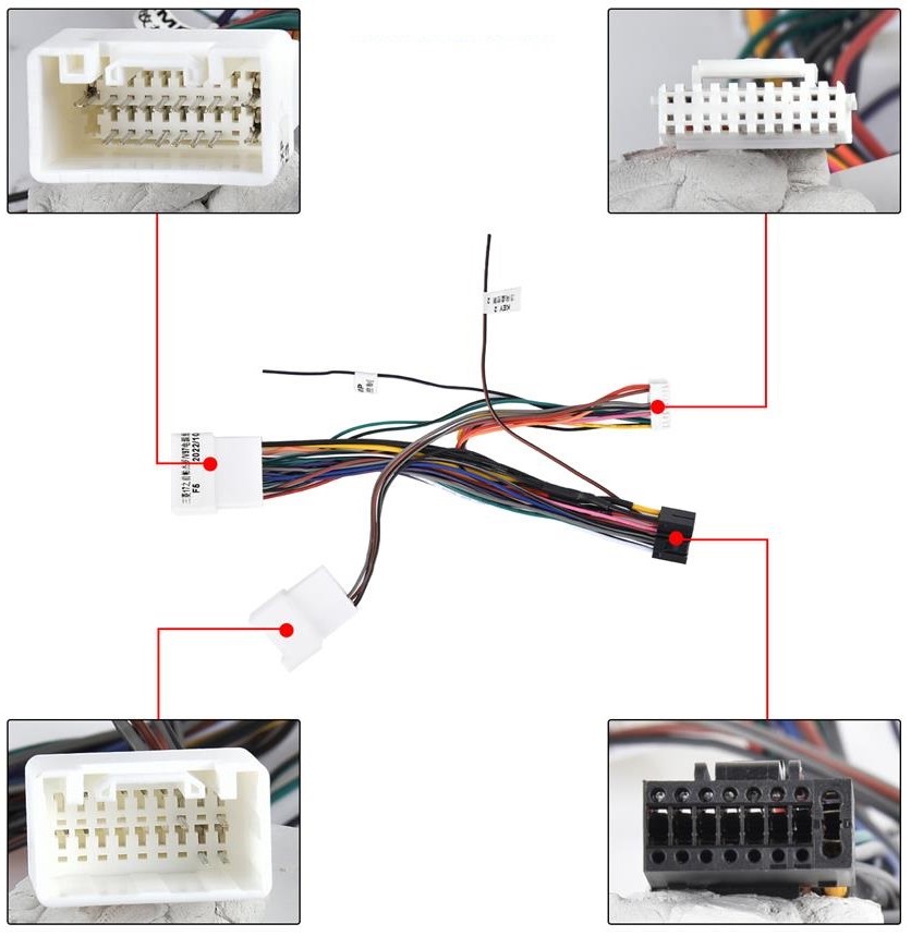 Konektory 2DIN autorádio_Mitsubishi Pajero everest_technology